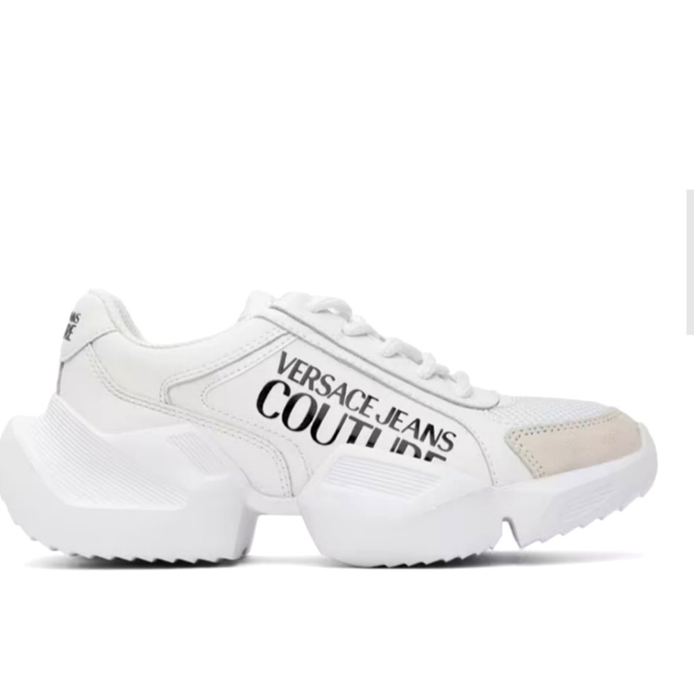 Versace jeans coutoure White Gravity Logo Low size 38.